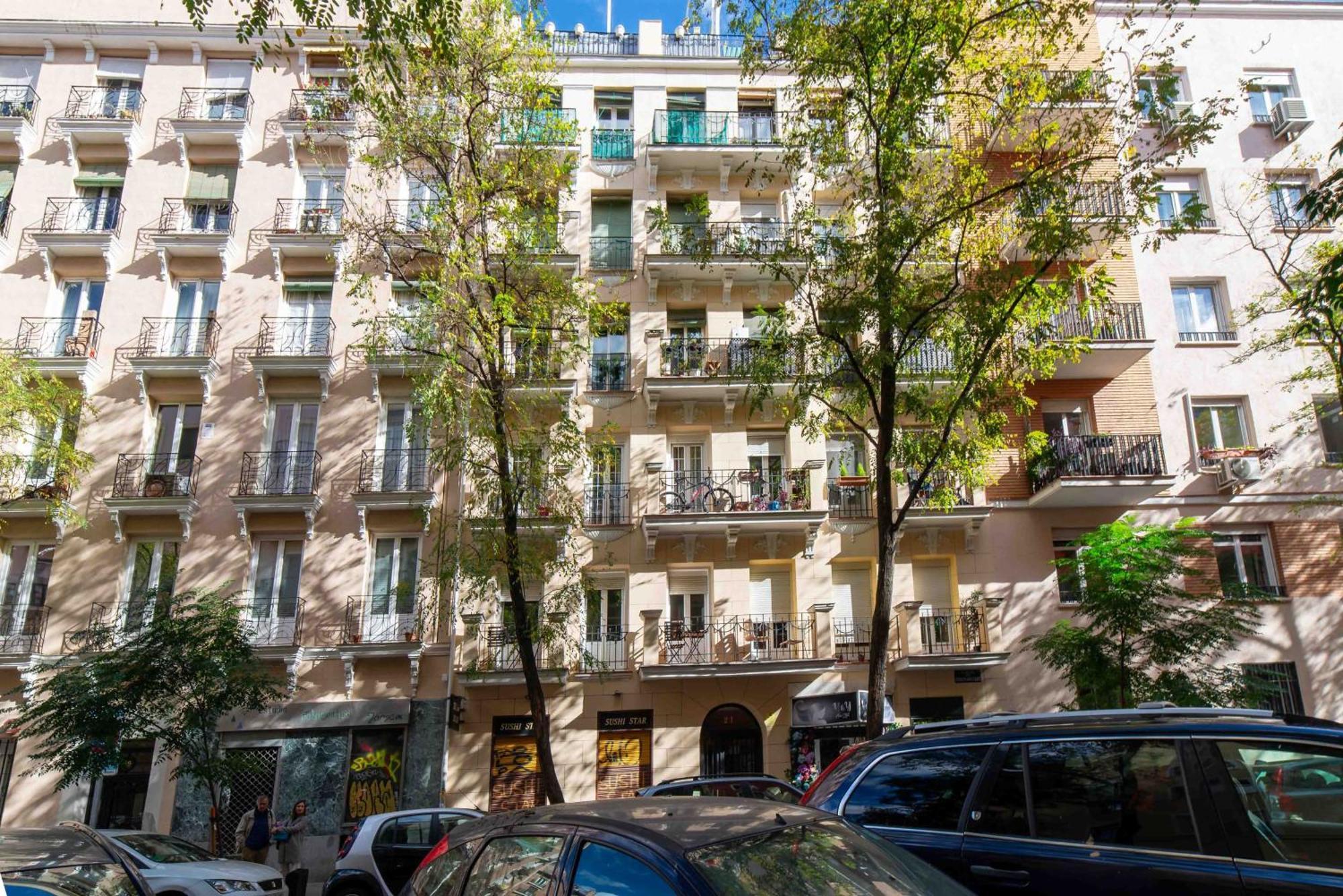 Acogedor Piso En Barrio De Salamanca 2 Hab 2 Bano Madrid Extérieur photo