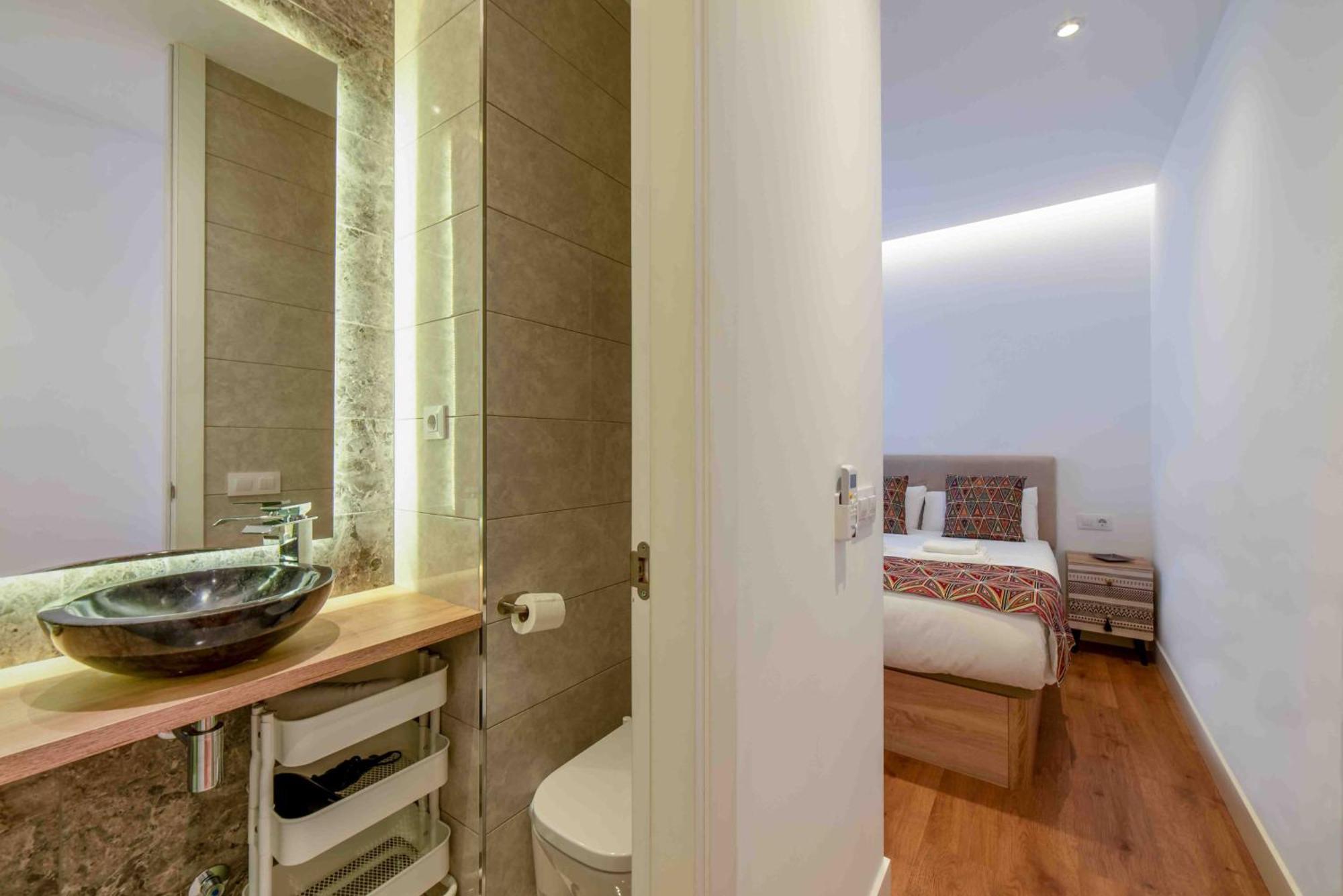 Acogedor Piso En Barrio De Salamanca 2 Hab 2 Bano Madrid Extérieur photo